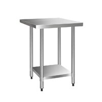 Cefito 760x760mm Stainless Steel Kitchen Bench 430