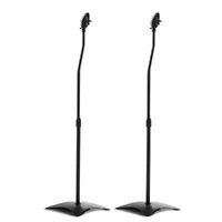 Alpha Speaker Stand 75-112cm Adjustable Height Surround Sound Studio Home 2pcs