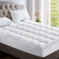 Giselle Bedding Mattress Topper Pillowtop Bamboo Double