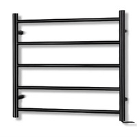 Devanti Heated Towel Rail Electric Warmer Heater Rails Holder Rack Wall Mounted