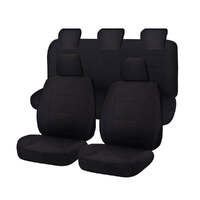 Seat Covers for MAZDA BT-50 B22P/Q-B32P/Q UP SERIES 10/2011 ? 08/2015 DUAL CAB FR BLACK ALL TERRAIN