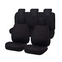 Seat Covers for FORD RANGER PX SERIES 10/2011 - 2015 DUAL CAB FRONT FR BLACK ALL TERRAIN