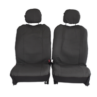 Challenger Canvas Seat Covers - For Mazda Bt-50 Fronts Single Cab (2006-2011)