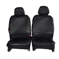 Leather Look Car Seat Covers For Ford Territory 2004-2020 | Black
