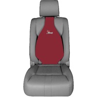 Universal Seat Cover Cushion Back Lumbar Support THE AIR SEAT New RED X 2