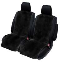 Universal  Fronts Airbag 20 - 22mm Sheep-Skin BLACK THROW OVER (INSERT)