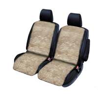 Universal  Fronts Airbag 20 - 22mm Sheep-Skin MOCHA THROW OVER (INSERT)