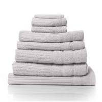 Royal Comfort Eden Egyptian Cotton 600GSM 8 Piece Luxury Bath Towels Set - Holly