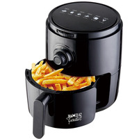 Kitchen Couture Air Fryer Healthy Food No Oil Cooking Recipe 3.4L Capacity Black 3.4 Litre