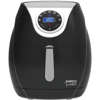 Kitchen Couture Digital Air Fryer 7L LED Display Low Fat Healthy Oil Free Black 7 Litre