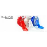 ABS Filament ClearScent ABS 1.75mm Transparent Red 750 gram 3D Printer Filament