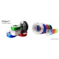 PETG Filament HDglass 1.75mm See Through Red 750 gram 3D Printer Filament