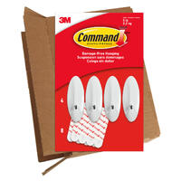 Command GP069-4NA Value Pack Large Wire Hooks 4PK