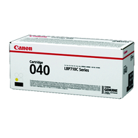 CANON CART040Y STD YELLOW TONER CARTRIDGE 5.4K TO SUIT LBP712CX