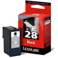LEXMARK 28 BLACK RETURN PROGRAM PRINT CARTRIDGE