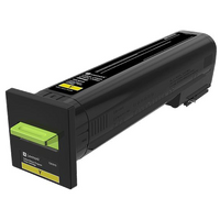 LEXMARK CS820/CX825/CX860 YELLOW RETURN PROGRAM TONER CART 8K