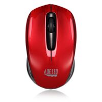 ADESSO Wireless Mini Mouse Red
