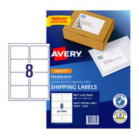 AVERY IP Label J8165 8Up Pack of 50