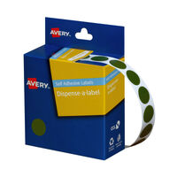 AVERY Display 14mm Green Roll1050