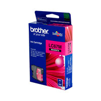 Brother LC-67M Magenta Ink Cartridge - to suit DCP-385C/395CN/585CW/6690CW/J715W, MFC-490CW/5490CN/5890CN/6490CW/6890CDW/790CW/795CW/990CW- up to 325 