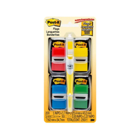 POST-IT Flag 680-RYBGVA Value Pack &amp; Pen