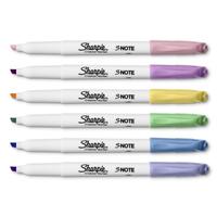 SHARPIE S-Note Pastel Pack of 6 Box of 6