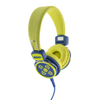 MOKI Kid Safe Volume Limited Yellow &amp; Blue Headphones