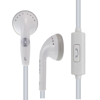 MOKI In-Ear Earphone with In-Line Mic &amp; Control - White