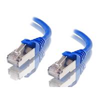 ASTROTEK CAT6A Shielded Ethernet Cable 2m Blue Color 10GbE RJ45 Network LAN Patch Lead S/FTP LSZH Cord 26AWG
