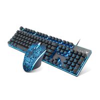 RAPOO V100S Backlit Gaming Keyboard &amp; Optical Gaming Mouse, competitive gaming combo