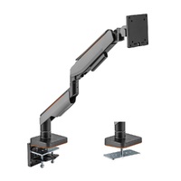 BRATECK Single Heavy-Duty Gaming Monitor Arm Fit Most 17&#39;-49&#39; Monitor Up to 20KG VESA 75x75,100x100