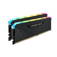 CORSAIR Vengeance RGB RT 16GB (2x8GB) DDR4 3200MHz C16 16-20-20-38 Desktop Gaming Memory Black for AMD