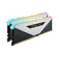 CORSAIR Vengeance RGB RT 16GB (2x8GB) DDR4 3600MHz C18 18-22-22-42 Heatspreader Desktop Gaming Memory White for AMD