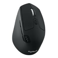 Logitech M720 Triathlon Multi-Device Wireless Bluetooth Mouse with Flow Cross-Computer Control &amp; File Sharing for PC &amp; Mac Easy-Switch up to 3 Devices