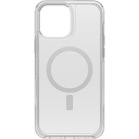 OTTERBOX Apple iPhone 13 Pro Max Symmetry Series+ Clear Antimicrobial Case for MagSafe (77-83662) - Strong magnetic alignment and attachment