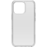 OTTERBOX Apple iPhone 13 Pro Symmetry Series Clear Antimicrobial Case - Clear (77-83490), Wireless charging compatible, Ultra-thin design