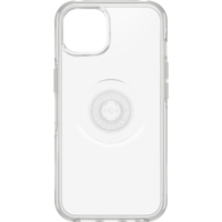 OTTERBOX Apple iPhone 13 Otter + Pop Symmetry Series Clear Case - Clear Pop ( 77-85394), Wireless charging compatible
