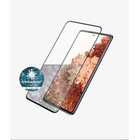 PANZER GLASS Screen Protector - Case Friendly - For Samsung Galaxy S21+ - Full Frame Coverage, Rounded Edges, Crystal Clear, Anti Bacterial