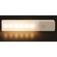 SIMPLECOM EL608 Rechargeable Infrared Motion Sensor Wall LED Night Light Torch - Warm White