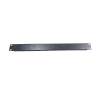 LDR 1U 19&#39; Blanking Panel - Rack Mountable 19&#39; - Black Metal Construction