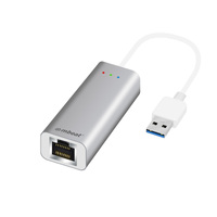 MBEAT USB 3.0 Gigabit LAN Adapter for PC and MAC/Compatible with 10/100/1000Mbps/USB 2.0,1.1/LED Indicators/Ethernet LAN Port