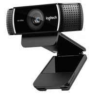 LOGITECH C922 Pro Stream Full HD Webcam 30fps at 1080p Autofocus Light Correction 2 Stereo Microphones 78ø FoV 3mths XSplit License VILT-C920 960-001