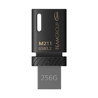 TEAM M211 OTG USB3.2 Dual Head USB Drive 256GB
