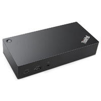 REFURB Lenovo ThinkPad USB-C Dock - 2x DP, 1x VGA, 3x USB 3.0, 2 x USB 2.0, 1x USB-C, 1x Gigabit Ethernet, 1x Stereo/Mic Combo Port, 1x Security Lock