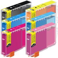 Bci-3 BCI-6 Colour Compatible Inkjet Cartridge Set 6 Ink Cartridges