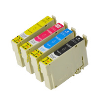 133 Compatible Pigment Series Inkjet Set 4 Cartridges [Boxed Set]