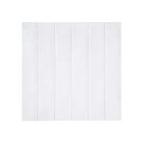 10PCS 3D Foam White Wood Panels Self Adhesive Home Wallpaper Panels 70 x 70cm