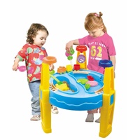 Large Children's Sand &amp; Water Table with 24 Accessories for Play