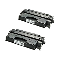 Compatible Premium 2 x 80X Hi Capacity Toner Cartridge (CF280X) - for use in HP Printers