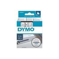 Dymo Blk on Clr 9mm x7m Tape - for use in Dymo Printer